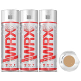 3X WRX Chrome Gold Spray Paint 400ml Spray Paint